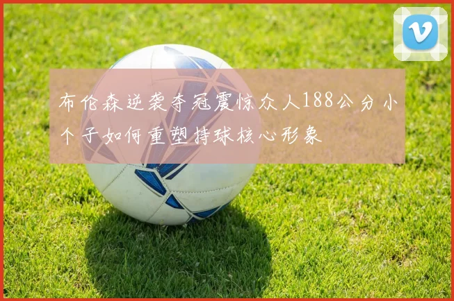 布伦森逆袭夺冠震惊众人188公分小个子如何重塑持球核心形象